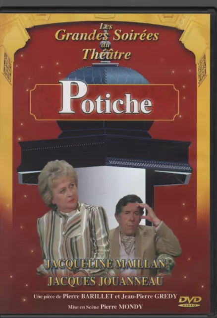 Grandes Soirées Du Theatre Dvd Potiche Jacqueline Maillan J. Jouanneau P. Mondy