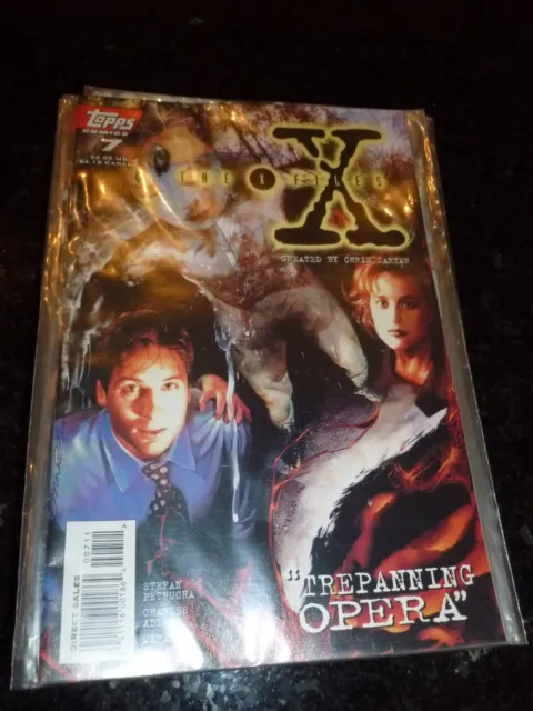 THE X-FILES Comic - Vol 1 - No 7 - Date 07/1995 - Topps Comics