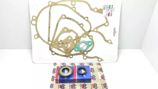 Kit Revisione Albero Cono 20 Cuscinetti Skf Paraoli + Guarnizioni Piaggio Ape 50