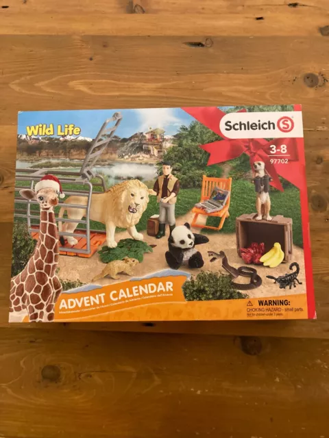 Schleich 97702 Wild Life Advent Calendar NEW