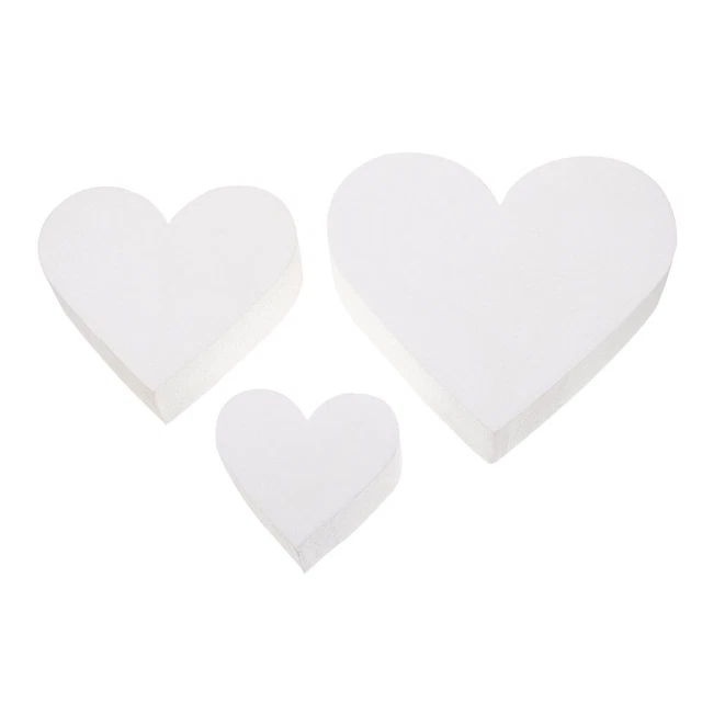 3 piezas Pastel de burbujas espuma Trampas para pasteles reutilizables White