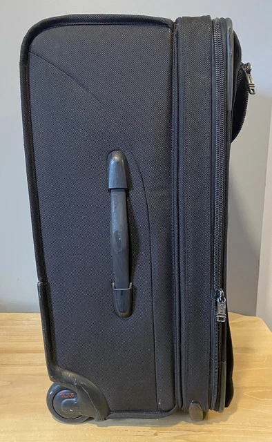 Tumi 22024DH Black Ballistic Nylon Rolling Wheeled 24" Suitcase Luggage Alpha 4