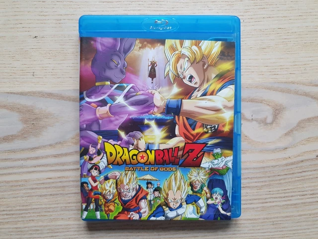 DRAGON BALL Z: Battle of Gods Blu-Ray + DVD Movie & Slipcover Saiyan