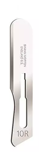 Swann-Morton #10R Sterile Surgical Blades Stainless Steel [Individually Packe...