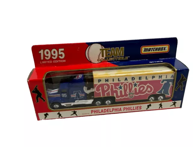 Matchbox Team Collectible 1995 Limited Edition Philadelphia Phillies Toy Truck