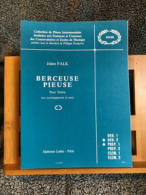 Leduc Julien Falk Tac Atac partition violon piano éditions A 