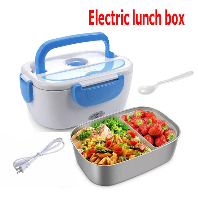 110V 12V ELECTRIC Heating Lunch Box Portable Car Office Food Warmer