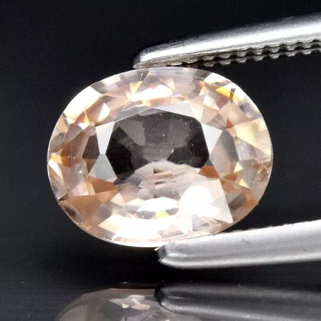 RARE ★★  ZIRCON CHAMPAGNE DE TANZANIE : 1,21 CARAT ★★ P377.129t