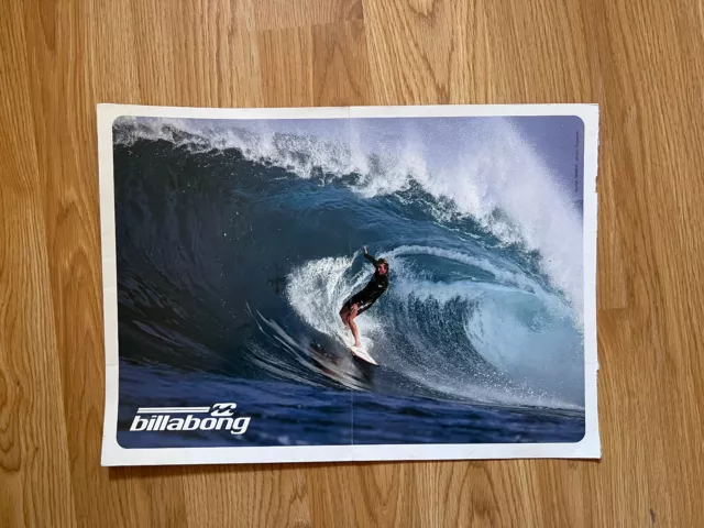 Vintage 1997 Billabong "Margo" Surf Poster