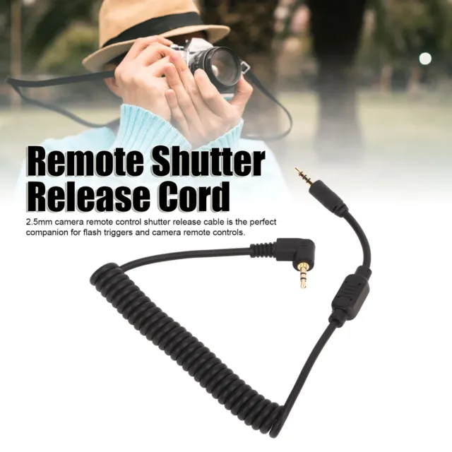 Camera Remote Control Shutter Release Cable Cord 1m Length 2.5mm For Leica L FBM
