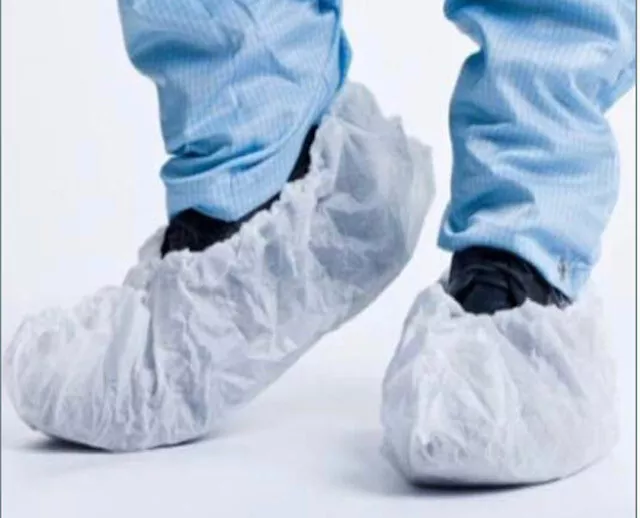 100PCS white non woven Medical Disposable Shoe Covers