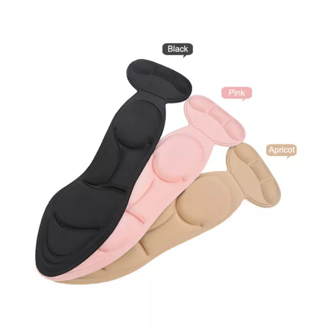 1Pair Insole Pad Inserts Heel Post Back Breathable Anti-slip for High Heels Shoe 3