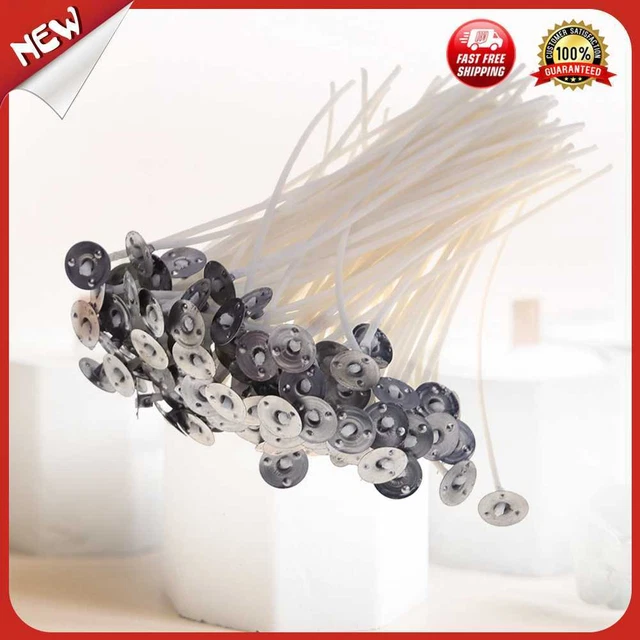 es 100pcs vela mechas de algodón encerado DIY fabricación de velas Party Supplie
