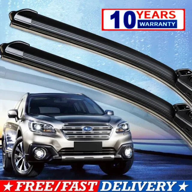 20" & 20" Windshield Wiper Blades Bracketless J-HOOK OEM Quality Hybrid silicone