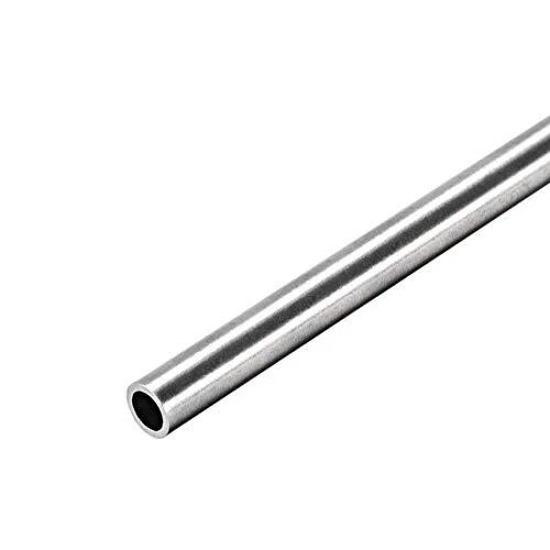 304 Stainless Steel Round Tubing 7mm OD 1mm Wall Thickness 250mm Lengt