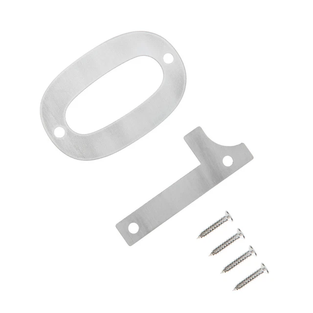1 Juego Acero Inoxidable - Apartamento - Puerta - Números de dirección con tornillos