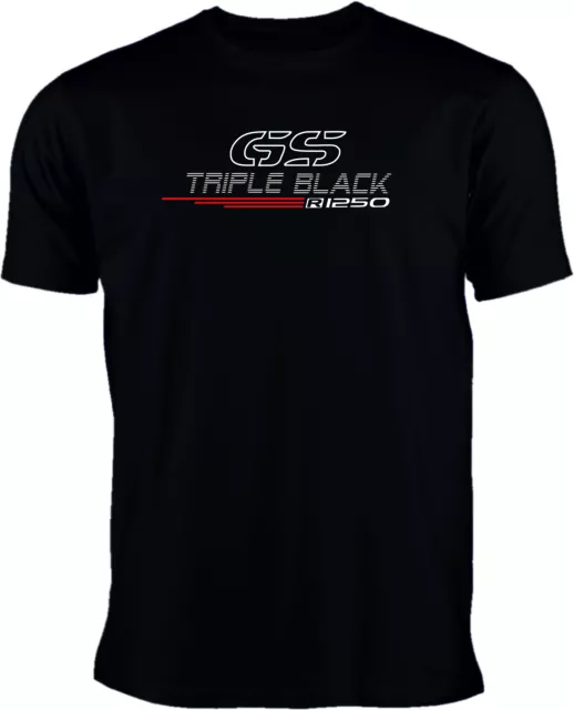 R1250 GS Triple Black T-Shirt für BMW Fans