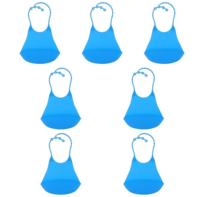 7 PACK RICE Bag 34X22X2.5CM Man Elderly Adult Meal Bib for Adults £33. ...
