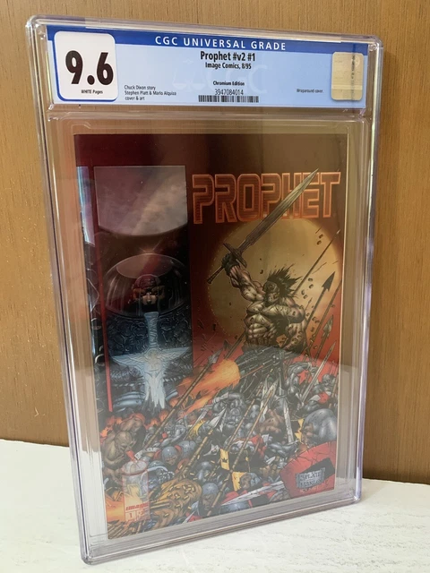 Prophet 1 CGC 9.6🔥CHROMIUM Edition🔥Wraparound Cover 🔥Platt Alquiza Dixon