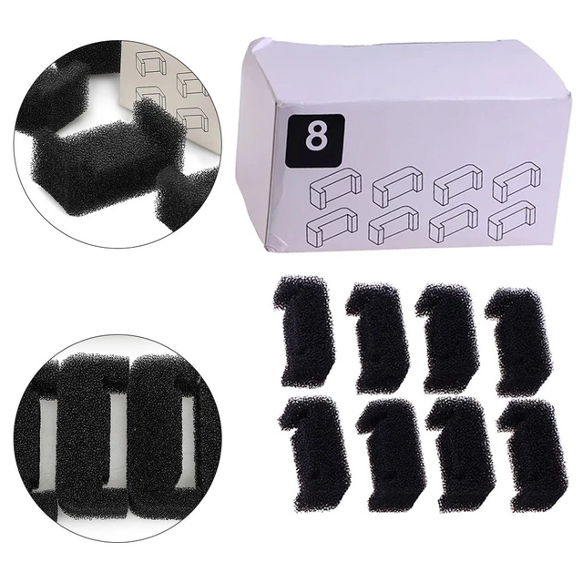 Confezione Da 2 Filtri A Spugna Per Asciugacapelli Gorenje D7465 – Compatibili Con SP-10 E SP-320, Struttura Flessibile, Antipolvere, Facili Da Sostituire, 27x13x2 Cm