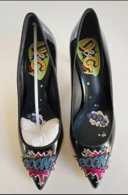 DOLCE AND GABBANA kitten heeled shoes size 36.5 60.00 PicClick UK