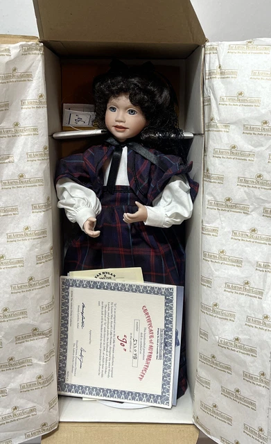 JO - The Ashton-Drake Galleries Little Women Collection Porcelain Doll with COA