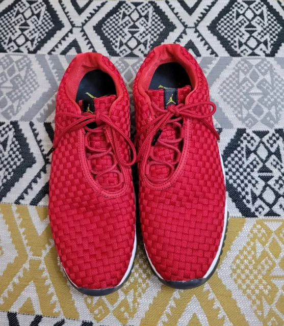 AIR JORDAN FUTURE Low Size UK 8 EU 42.5 Mens Grey Trainers 718948