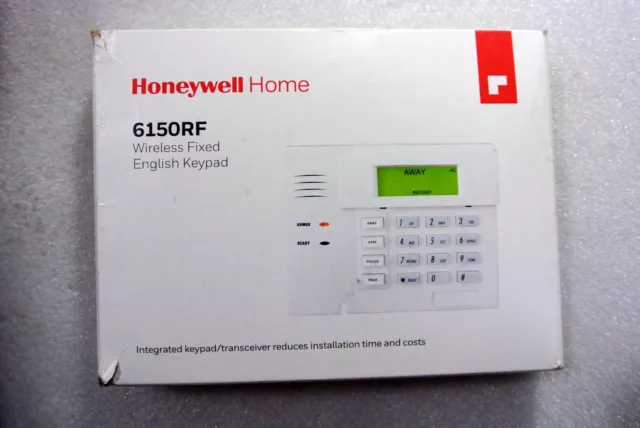 Honeywell Ademco 6150Rf Wireless Fixed Keypad 4 Function