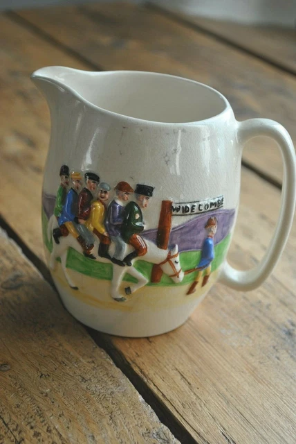 Widecombe Fair Charakter Krug Devonmoor Krug Reiter zu Pferd - Vintage Vase