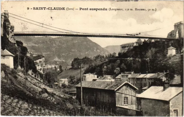 CPA Saint Claude- Pont Suspendu FRANCE (1043724)