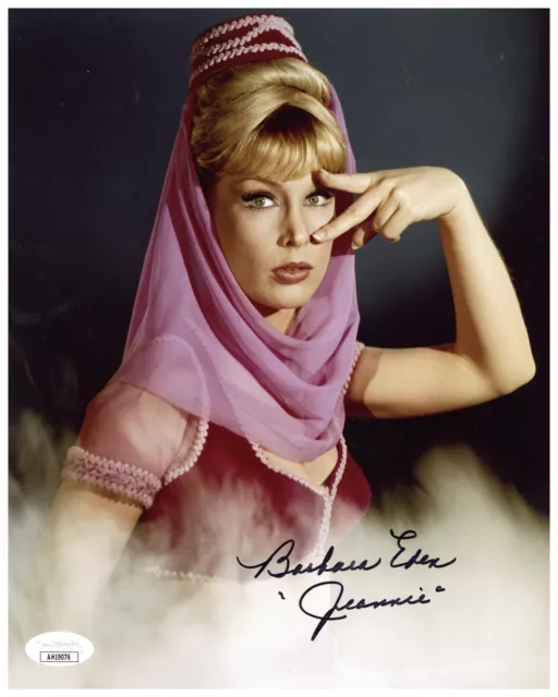 Barbara Eden 8x10 Photo  I Dream of Jeannie Autographed JSA COA 2