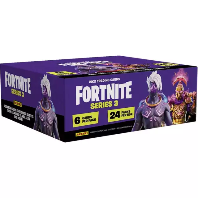 2021 Panini Fortnite Series 3 Trading Cards Hobby Box IN STOCK