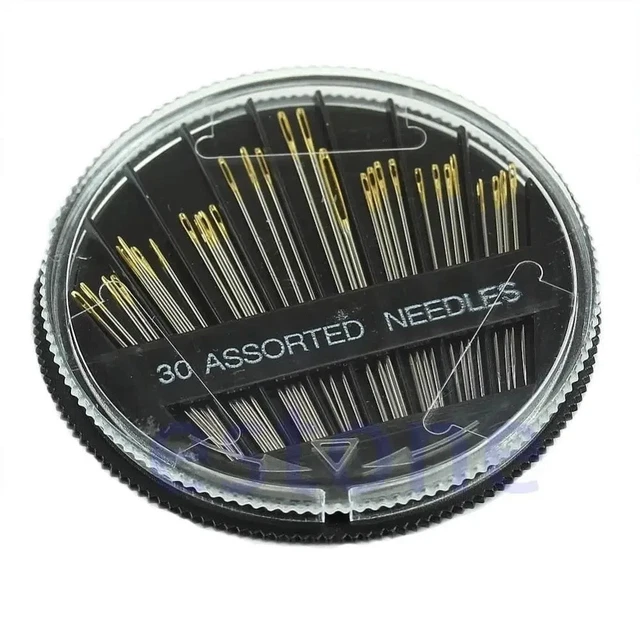 HAND SEWING NEEDLES ASSORTED SIZES EASY THREAD Big Eye Set UK 🇬🇧 🪡 £2. ...
