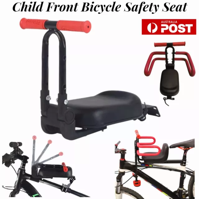 Child Front Bicycle Safety Cushion Saddle Seat Kids Rack Rest Toddlers Carrier