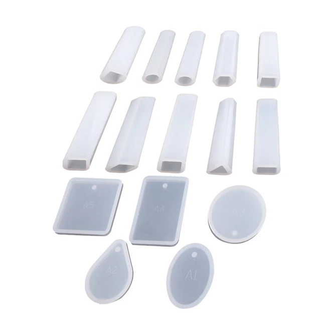 Silikonform-Set Für Anhänger Kieselgel Silikon-Anhänger Gießformen Schmuck 2