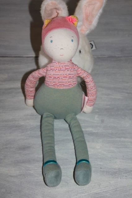 Doudou Poupee Moulin Roty Mademoiselle Et Ribambelle