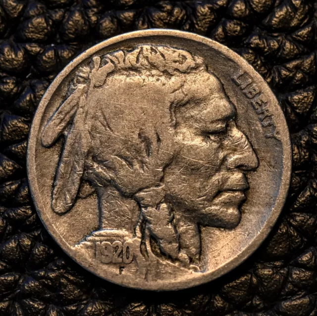 (ITM-5593) 1920-S Buffalo Nickel ~ Very Good+ (VG+) Cndtn ~ COMBINED SHIPPING!