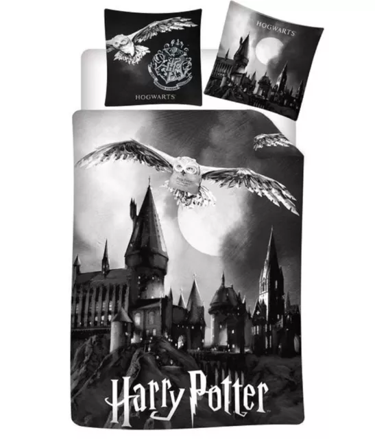 Harry Potter Linge de Lit Réversible Hogwarts 2tlg