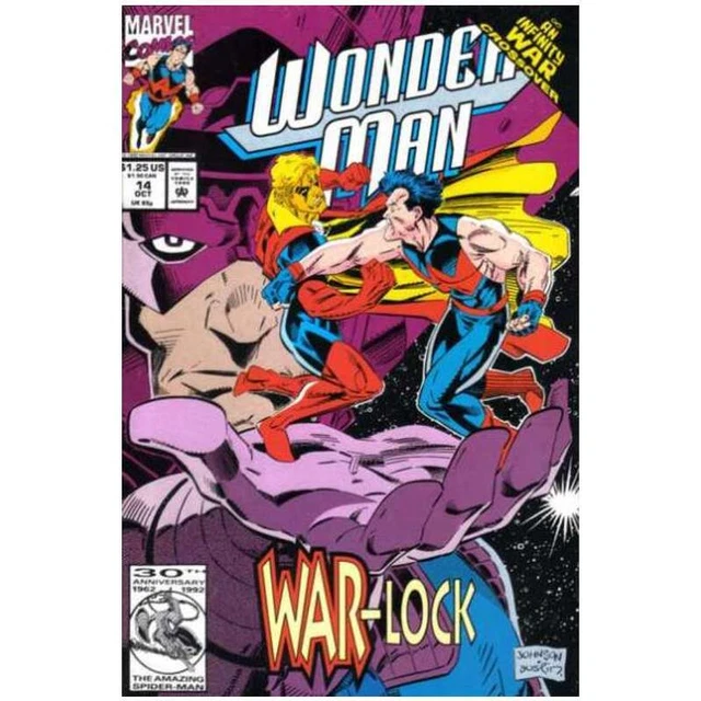 Wonder Man (1991 series) #14 in Fine condition. Marvel comics [a: