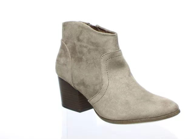 XOXO Womens Alberta Gray Ankle Boots Size 6 (1506379)
