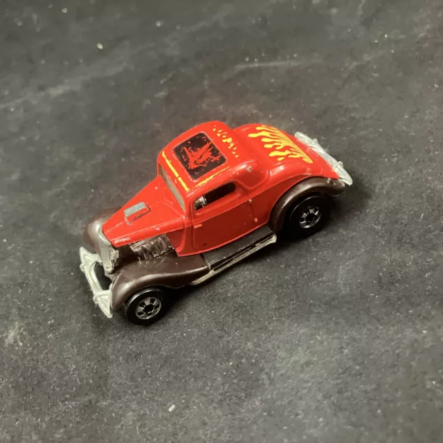 1979 Vintage Hot Wheels Hi-Rakers Real Riders Hot Rod 1934 Ford Coupe Hong Kong.