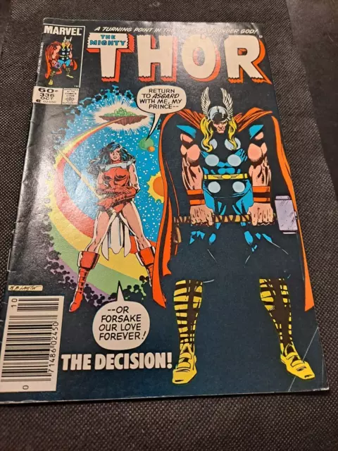 1983 MARVEL COMICS GROUP 336 OCT COMIC BOOK!    e8163UXX