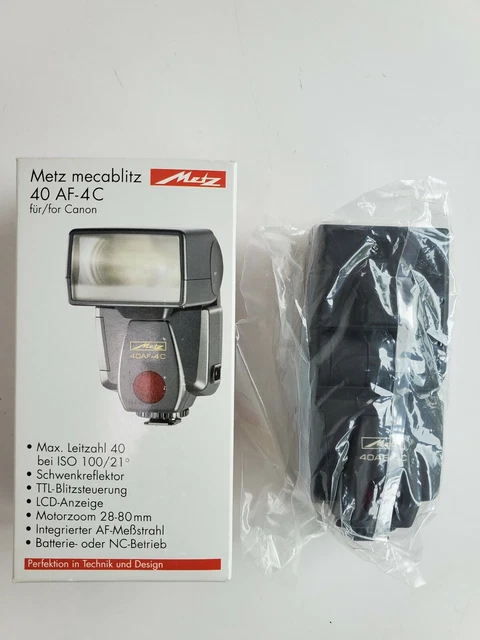 *NEW* Metz Mecablitz 40 AF-4C for Canon