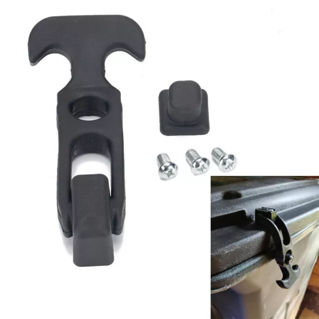 Rubber Flexible T-Handle Hasp Draw Latch M5 Kit Fit RV Tool Box Cooler Golf Cart