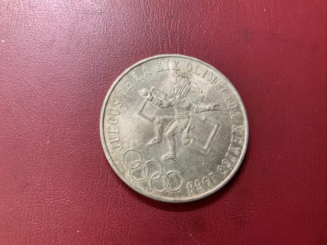 Mexiko 25 Pesos 1968 Silber - Olympia