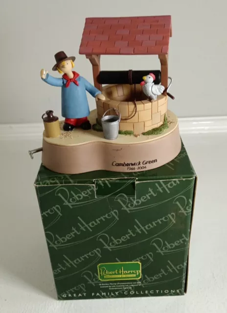 Rare Robert Harrop CAMBERWICK GREEN CGMB6 WINDY MILLERS WISHING WELL MUSICAL BOX