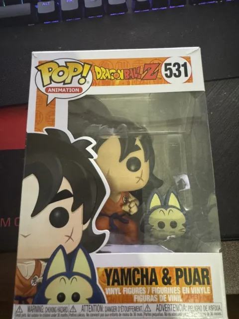 Funko POP! Anime Dragon Ball Z Yamcha & Puar #531 2018 abovedado