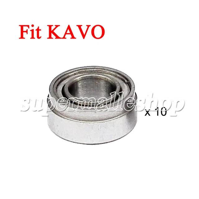 10Pcs Dental Ceramic Ball Bearings Fit For High Fast High Speed Handpiece