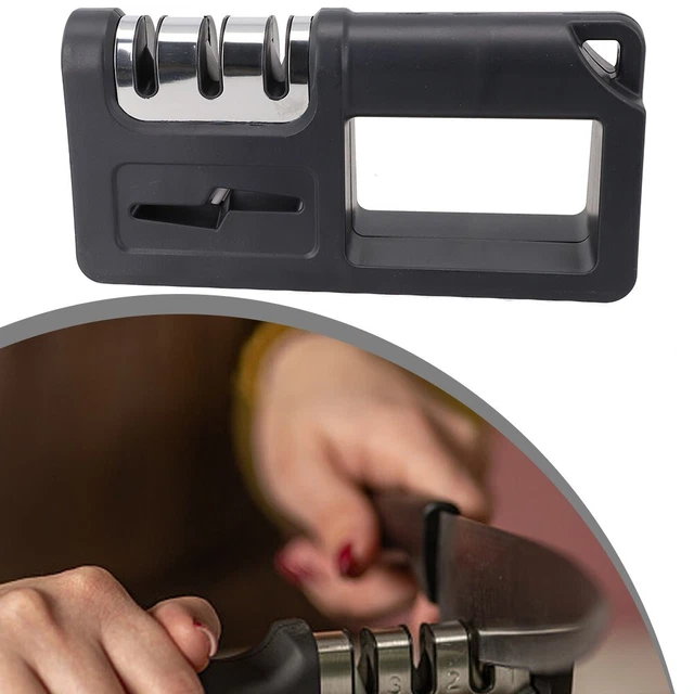 Afilador de cuchillas antideslizante acero inoxidable espuma base de algodón alta densidad