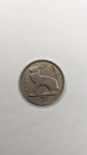 [🇮🇪Ireland] - 3 Pingin (1962) Coin